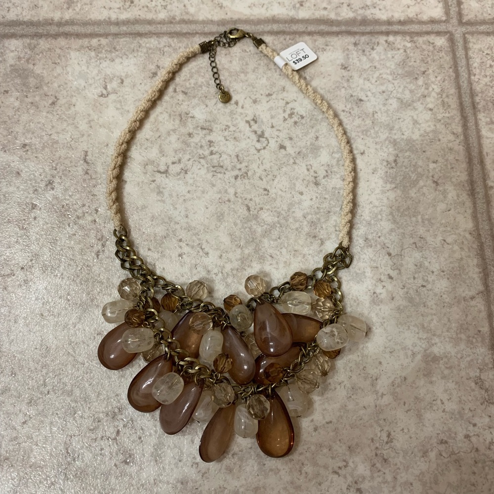 Loft statement necklace